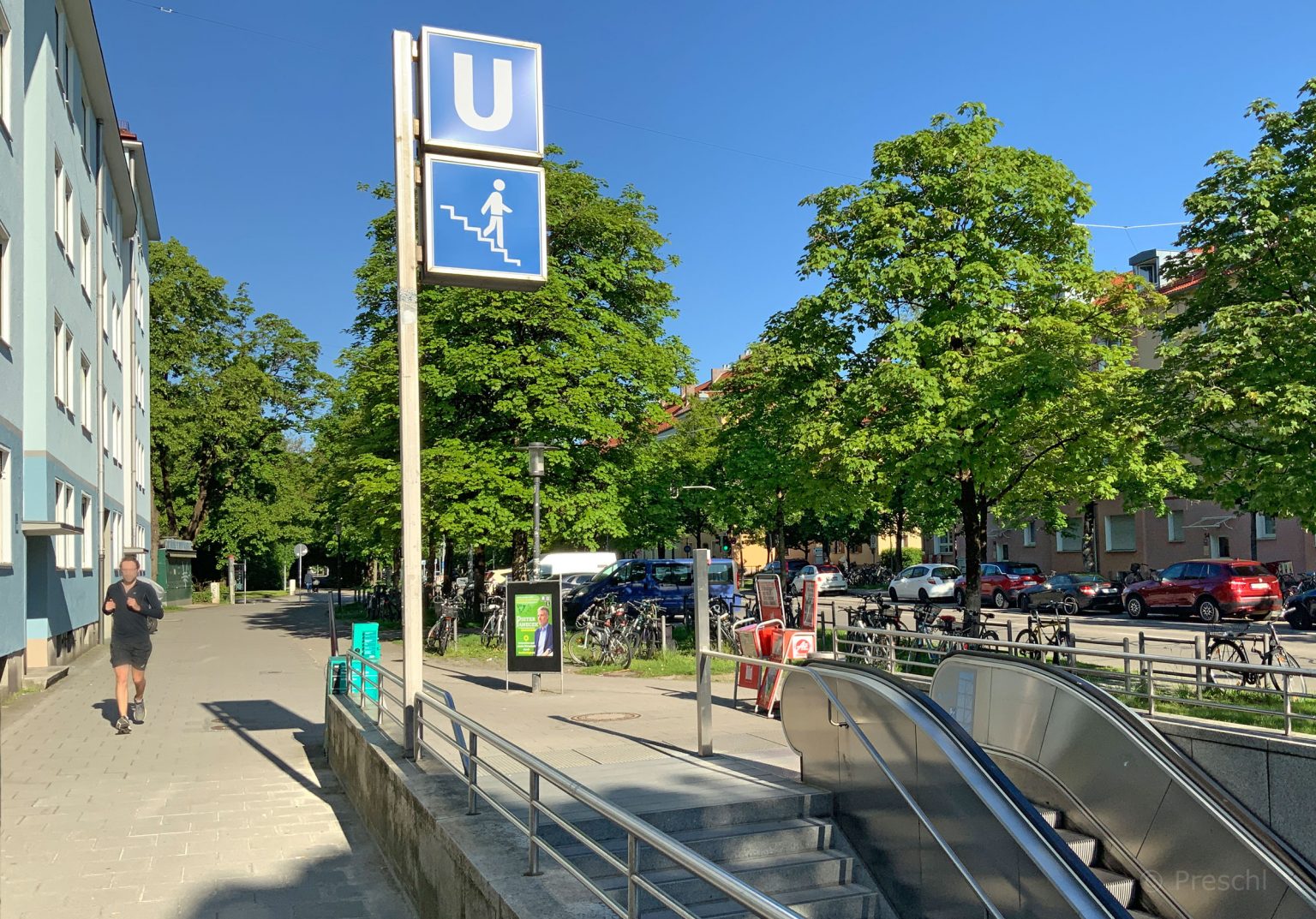 U-Bahn-Station am Laimer Platz